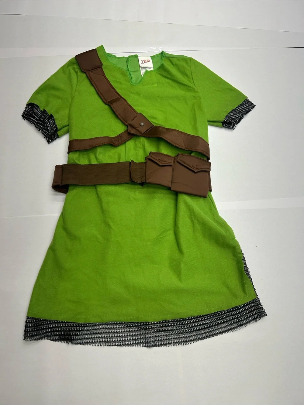Disguise Legend of Zelda Link Classic Costume Tunic & Belt Kids Large 10-12